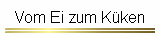 Vom Ei zum Küken